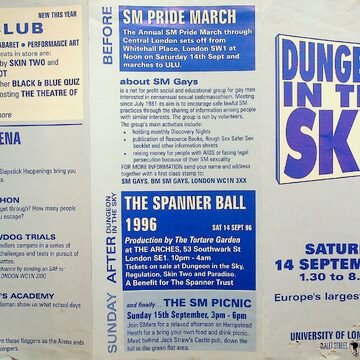 Contains information about future  SM Gays events taking place and more information about SM Gays group.